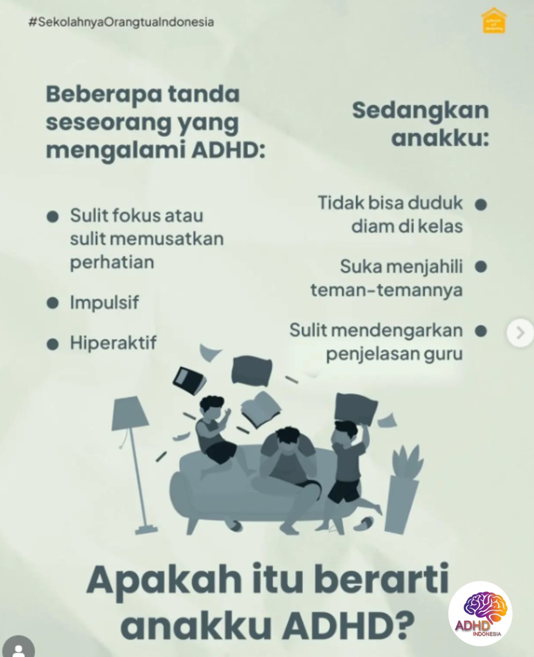 Ciri dan Gejala ADHD pada Anak Usia Dini di Kabupaten Bolaang Mongondow