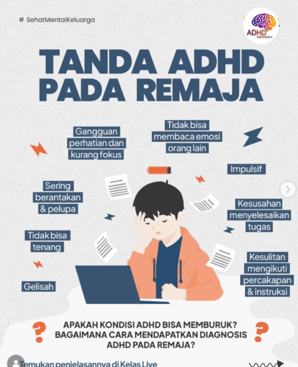 Screening ADHD Non-Diagnostik: Edukasi Awal bagi Orang Tua di Kabupaten Bolaang Mongondow